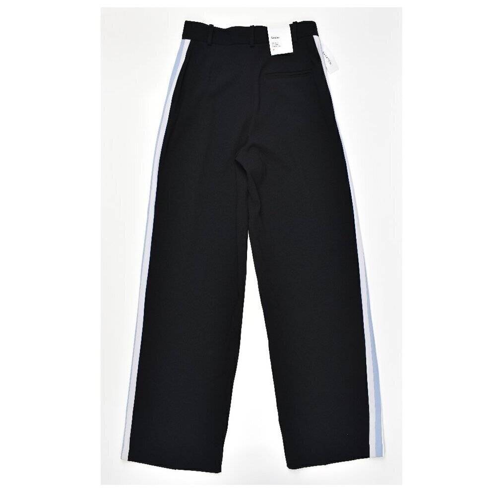 Babaton SADIKI Stripe Wide Leg Pants NEW - 2 - Picture 2 of 8